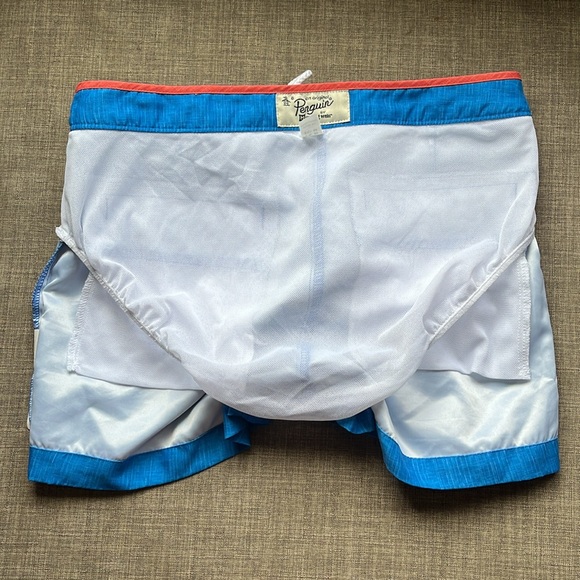 2 Pair of Original Penguin by Munsing Wear Swim Trunks Size 30 - Picture 7 of 13